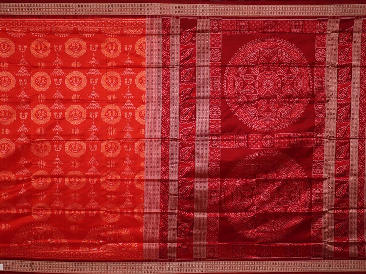 Handloom Sambalpuri Ikkat Silk Saree Handloom Saree_Sambalpuri Silk Priyadarshini Handloom 