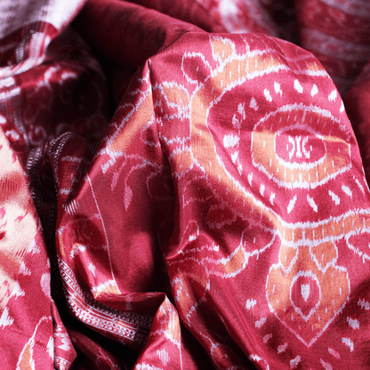 Handloom Sambalpuri Ikkat Silk Saree Handloom Saree_Sambalpuri Silk Priyadarshini Handloom 