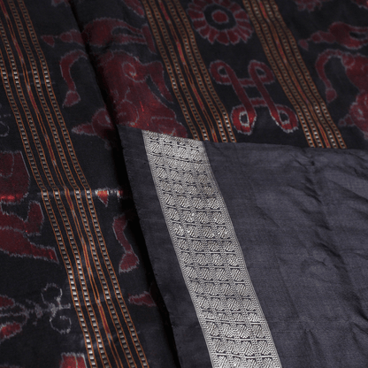 Handloom Sambalpuri Ikkat Silk Saree Handloom Saree_Sambalpuri Silk Priyadarshini Handloom 