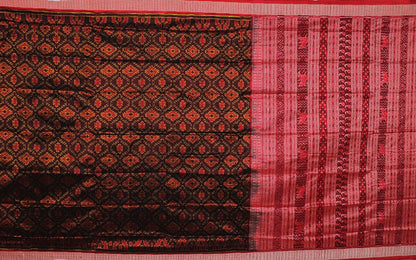 Handloom Sambalpuri Ikkat Silk Saree Handloom Saree_Sambalpuri Silk Priyadarshini Handloom 