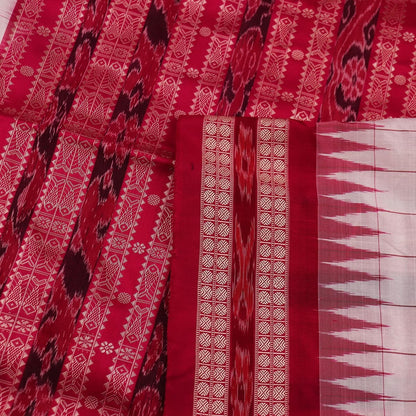 Handloom Sambalpuri Ikkat Silk Saree Handloom Saree_Sambalpuri Silk Priyadarshini Handloom 