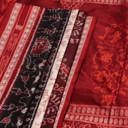 Handloom Sambalpuri Ikkat Silk Saree Handloom Saree_Sambalpuri Silk Priyadarshini Handloom 