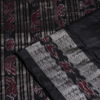 Handloom Sambalpuri Ikkat Silk Saree Handloom Saree_Sambalpuri Silk Priyadarshini Handloom 