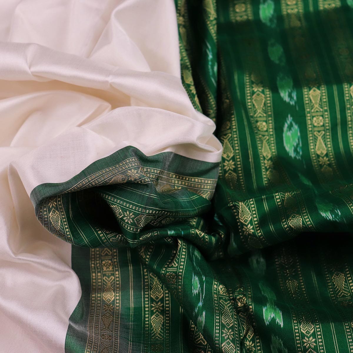Handloom Sambalpuri Ikkat Silk Saree Handloom Saree_Sambalpuri Silk Priyadarshini Handloom 