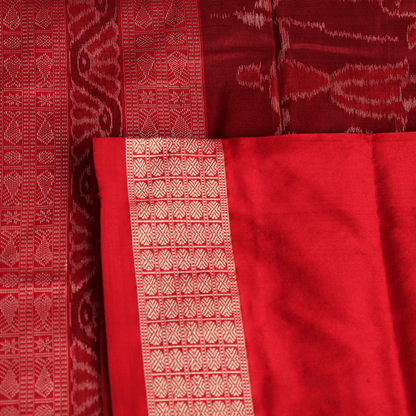 Handloom Sambalpuri Ikkat Silk Saree Handloom Saree_Sambalpuri Silk Priyadarshini Handloom 
