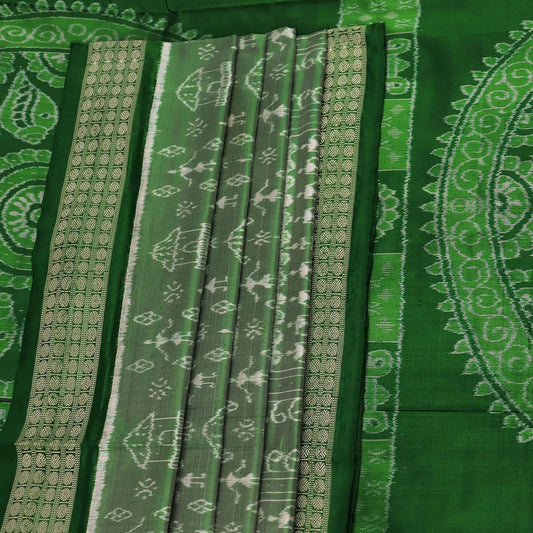 Handloom Sambalpuri Ikkat Silk Saree Handloom Saree_Sambalpuri Silk Priyadarshini Handloom 