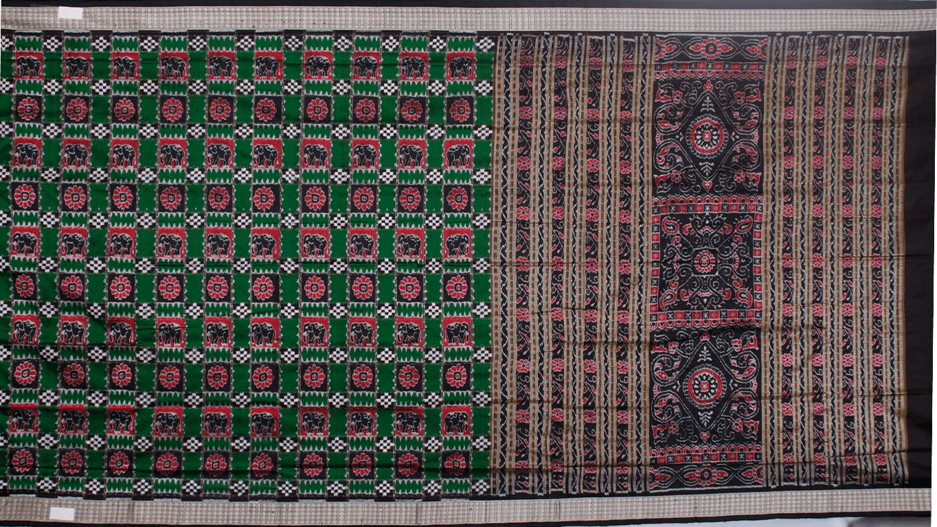 Handloom Sambalpuri Ikkat Silk Saree Handloom Saree_Sambalpuri Silk Priyadarshini Handloom 