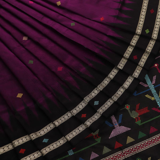 Handloom Sambalpuri Ikkat Silk Saree Handloom Saree_Sambalpuri Silk Priyadarshini Handloom 