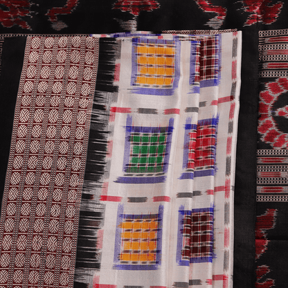 Handloom Sambalpuri Ikkat Silk Saree Handloom Saree_Sambalpuri Silk Priyadarshini Handloom 
