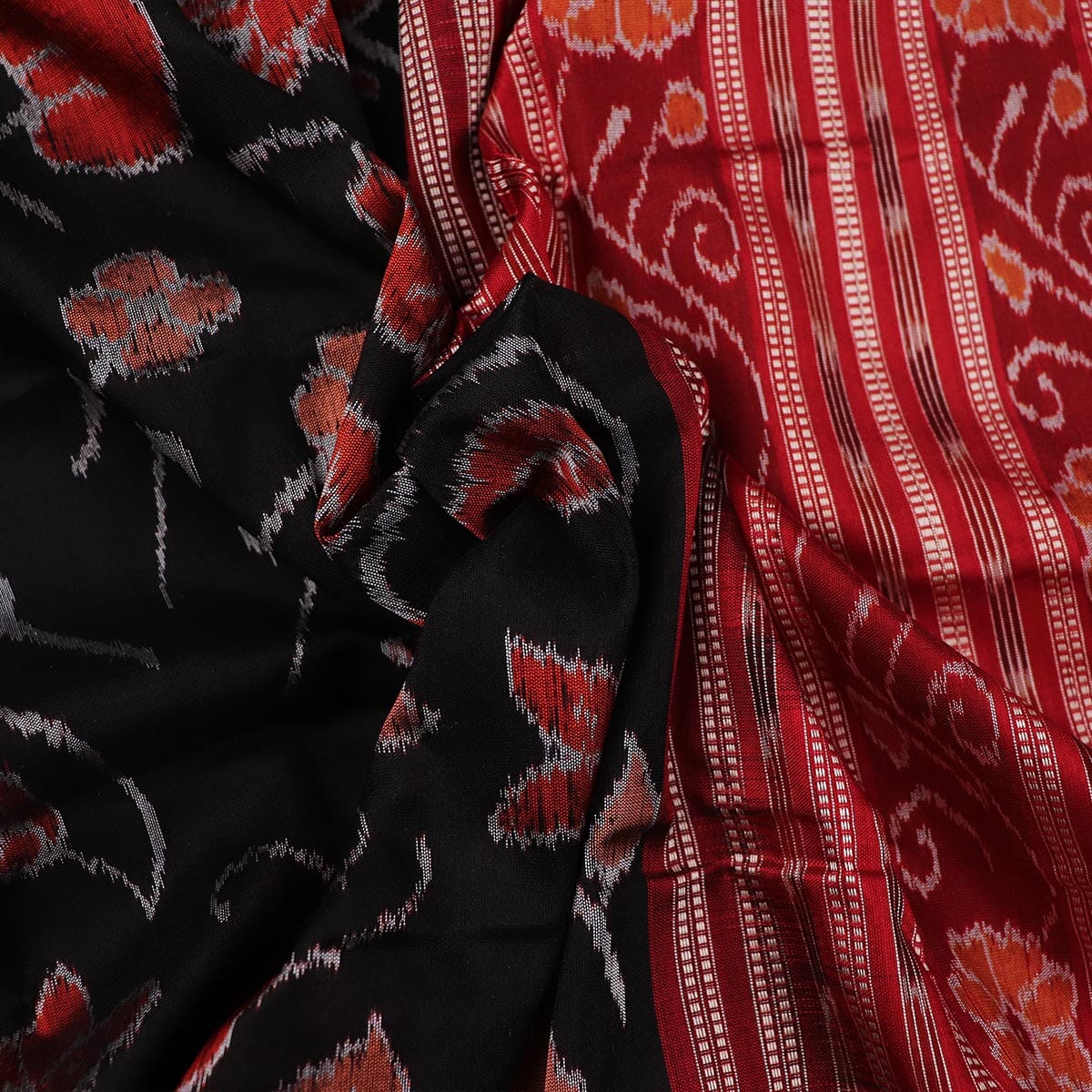 Handloom Sambalpuri Ikkat Silk Saree Handloom Saree_Sambalpuri Silk Priyadarshini Handloom 