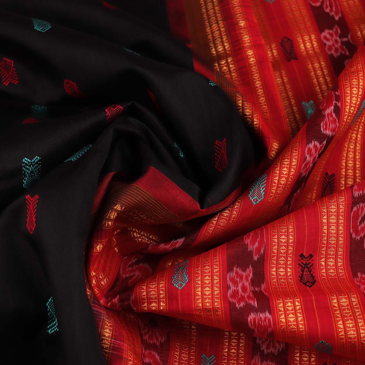 Handloom Sambalpuri Ikkat Silk Saree Handloom Saree_Sambalpuri Silk Priyadarshini Handloom 