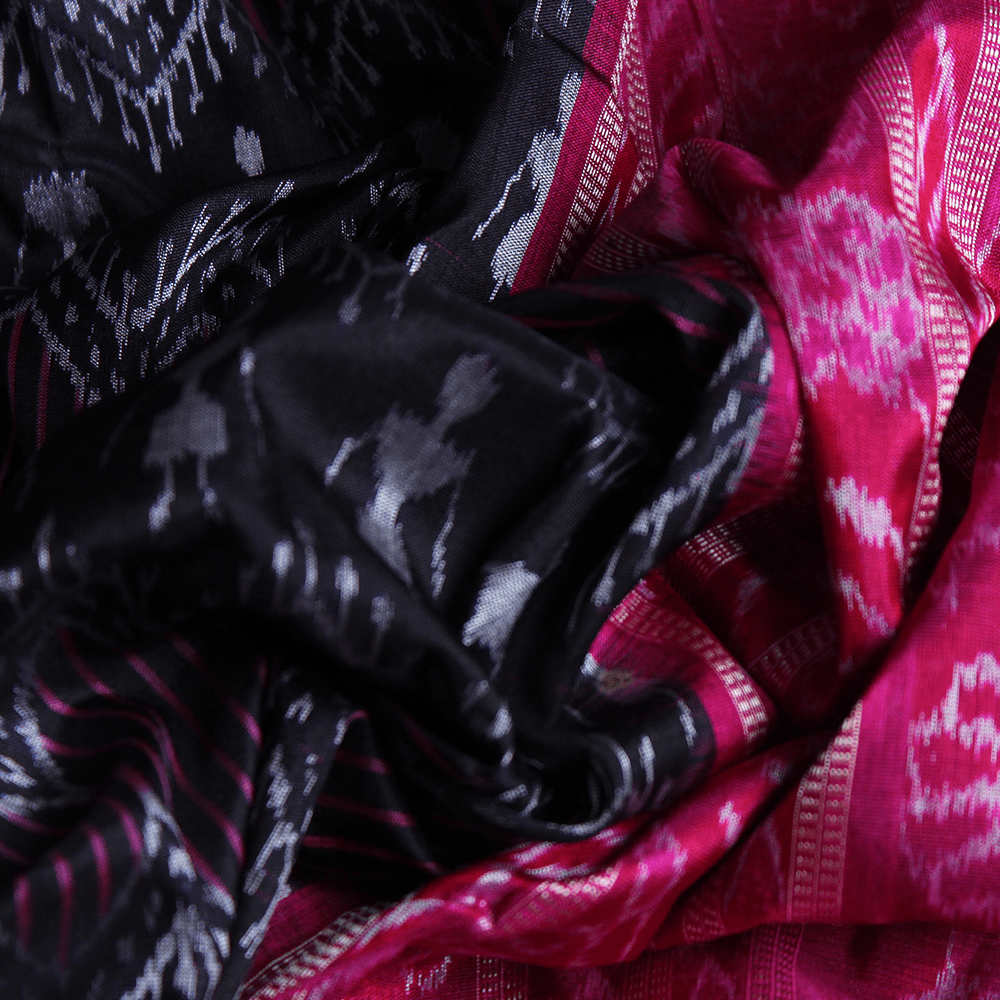 Handloom Sambalpuri Ikkat Silk Saree Handloom Saree_Sambalpuri Silk Priyadarshini Handloom 