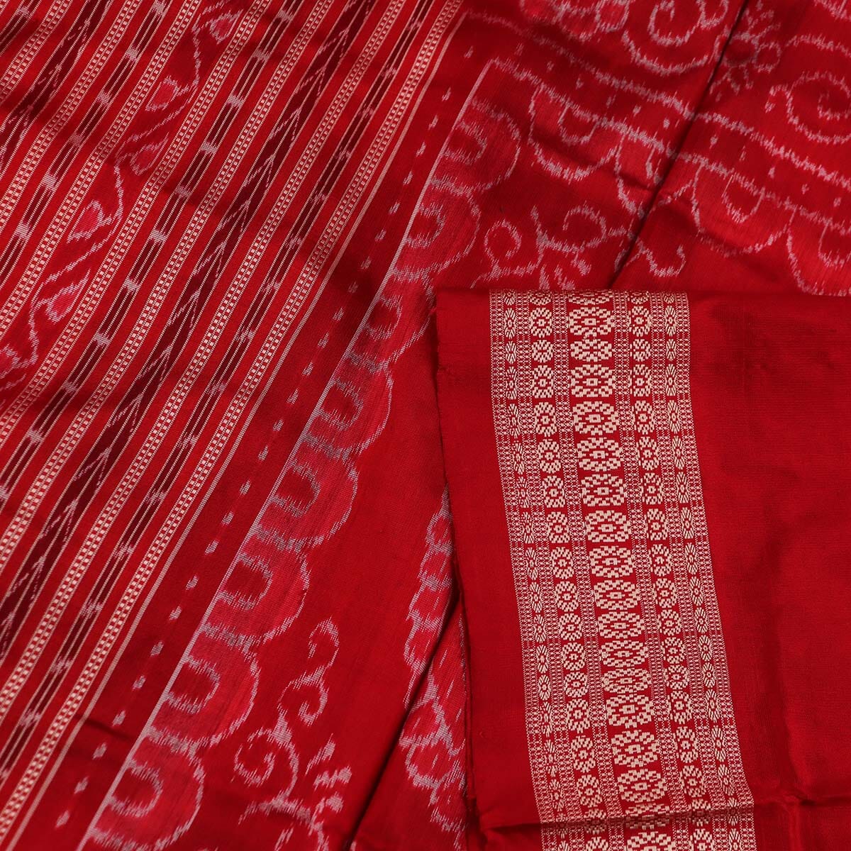 Handloom Sambalpuri Ikkat Silk Saree Handloom Saree_Sambalpuri Silk Priyadarshini Handloom 