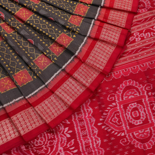 Handloom Sambalpuri Ikkat Silk Saree Handloom Saree_Sambalpuri Silk Priyadarshini Handloom 