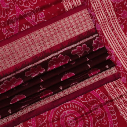 Handloom Sambalpuri Ikkat Silk Saree Handloom Saree_Sambalpuri Silk Priyadarshini Handloom 