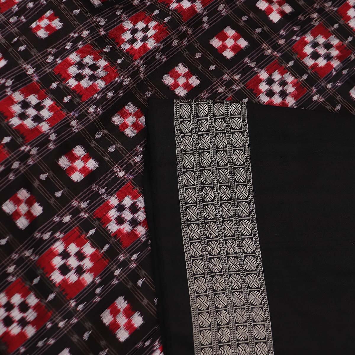 Handloom Sambalpuri Ikkat Silk Saree Handloom Saree_Sambalpuri Silk Priyadarshini Handloom 