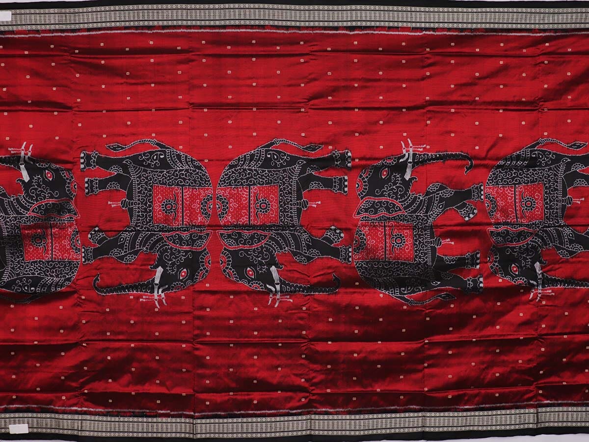 Handloom Sambalpuri Ikkat Silk Saree Handloom Saree_Sambalpuri Silk Priyadarshini Handloom 