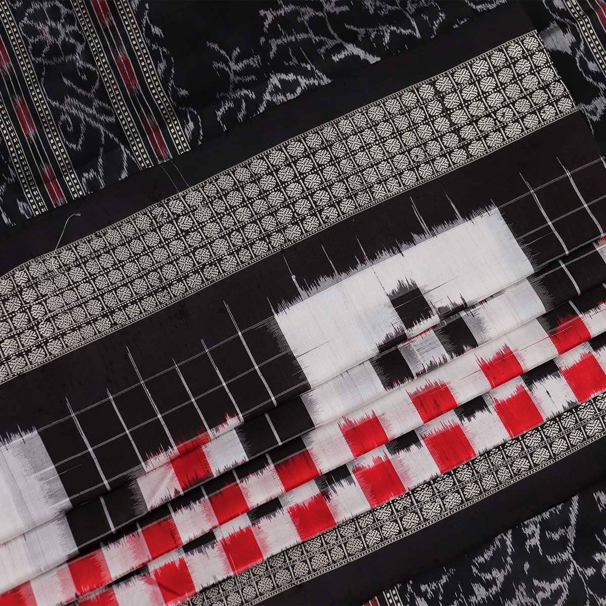Handloom Sambalpuri Ikkat Silk Saree Handloom Saree_Sambalpuri Silk Priyadarshini Handloom 
