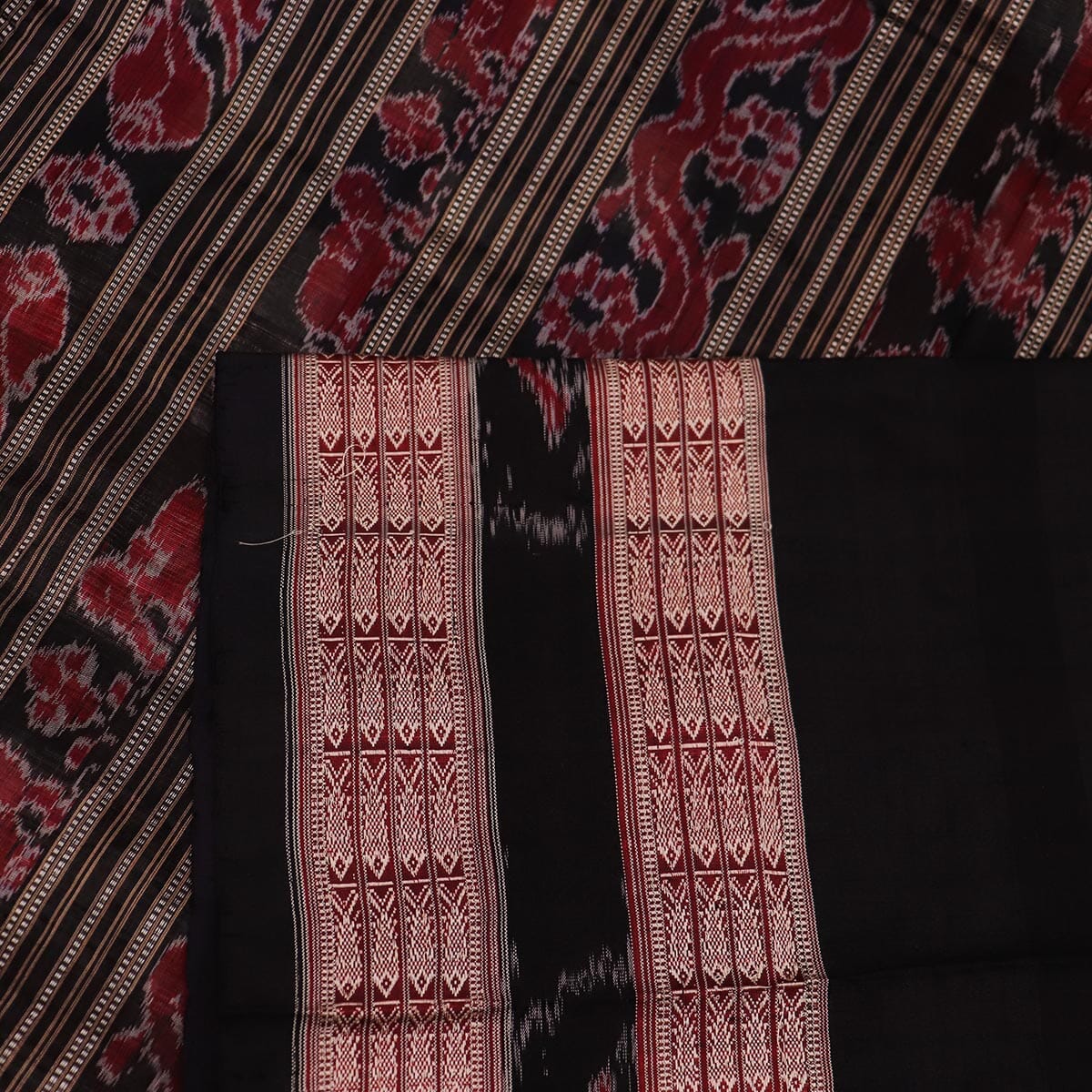Handloom Sambalpuri Ikkat Silk Saree Handloom Saree_Sambalpuri Silk Priyadarshini Handloom 