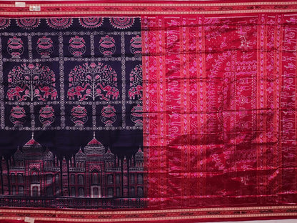 Handloom Sambalpuri Ikkat Silk Saree Handloom Saree_Sambalpuri Silk Priyadarshini Handloom 