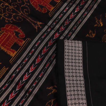 Handloom Sambalpuri Ikkat Silk Saree Handloom Saree_Sambalpuri Silk Priyadarshini Handloom 