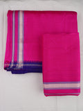 Pink Sambalpuri Silk Dhoti