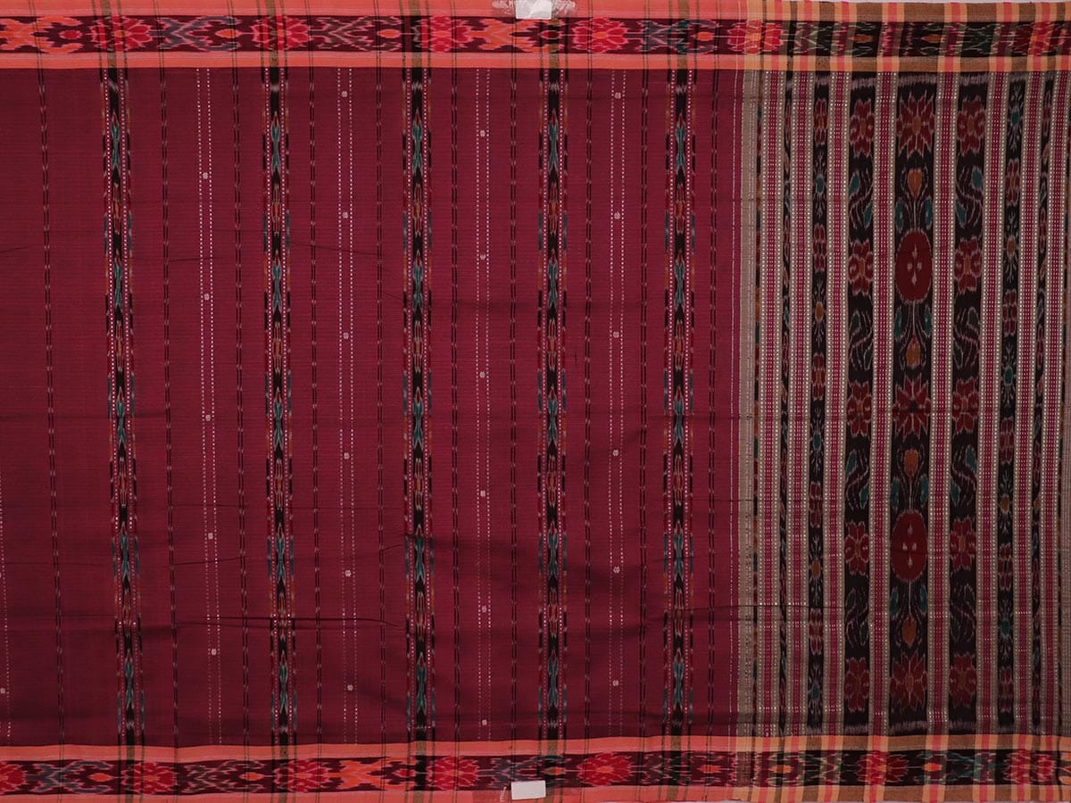 Handloom Sambalpuri Poly-Cotton Ikkat Saree Handloom Saree_Cotton Priyadarshini Handloom 