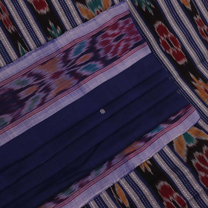 Handloom Sambalpuri Poly-Cotton Ikkat Saree Handloom Saree_Cotton Priyadarshini Handloom 