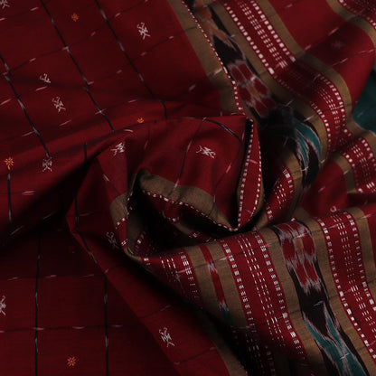Handloom Sambalpuri Poly-Cotton Ikkat Saree Handloom Saree_Cotton Priyadarshini Handloom 