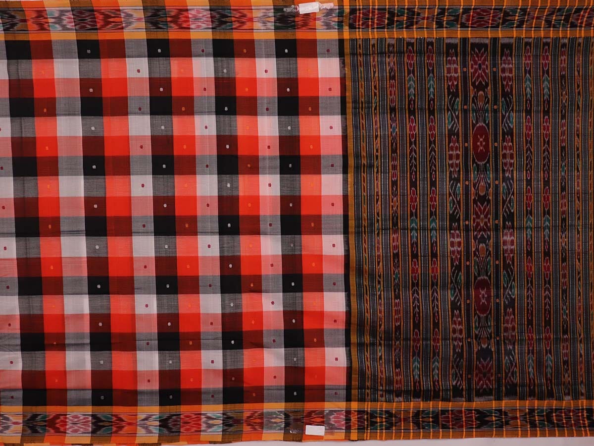 Handloom Sambalpuri Poly-Cotton Ikkat Saree Handloom Saree_Cotton Priyadarshini Handloom 