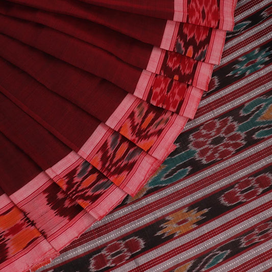 Handloom Sambalpuri Poly-Cotton Ikkat Saree Handloom Saree_Cotton Priyadarshini Handloom 