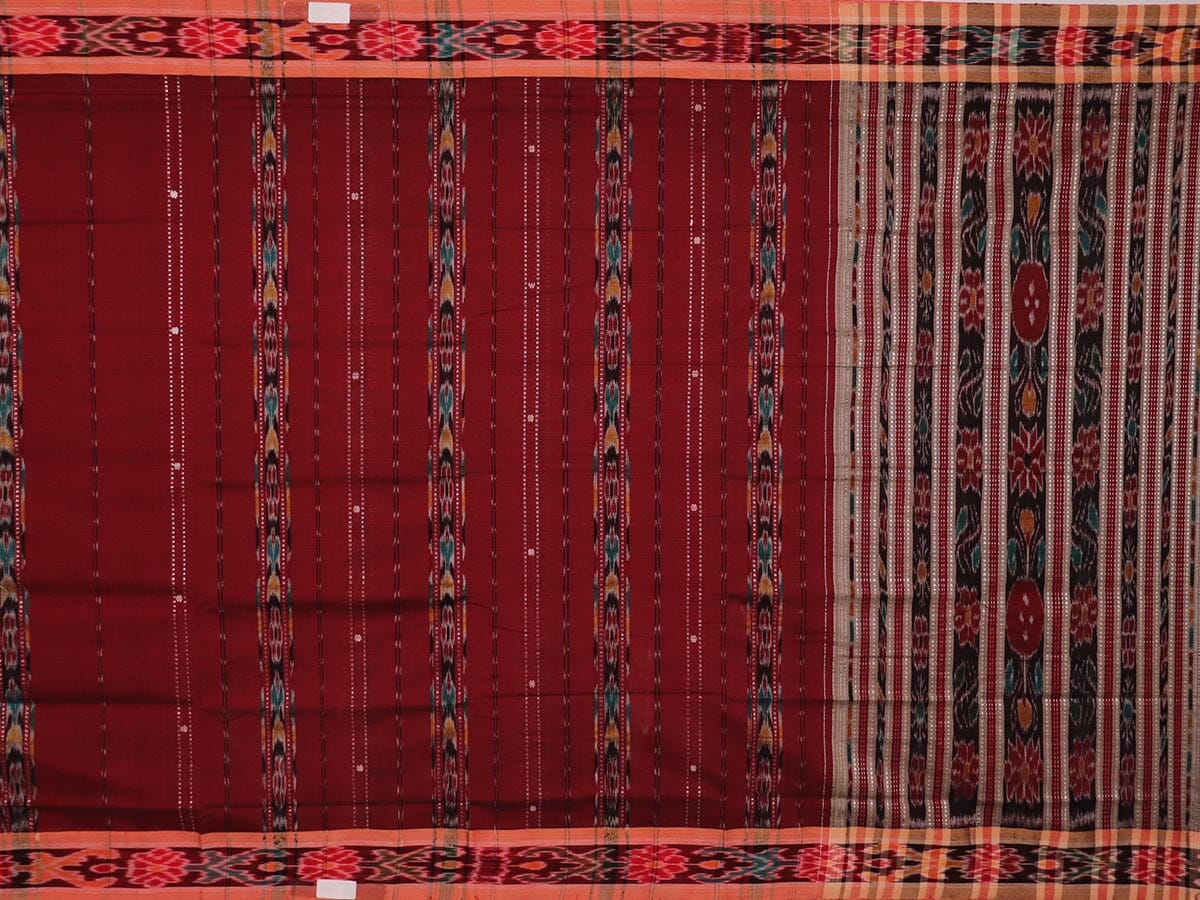 Handloom Sambalpuri Poly-Cotton Ikkat Saree Handloom Saree_Cotton Priyadarshini Handloom 