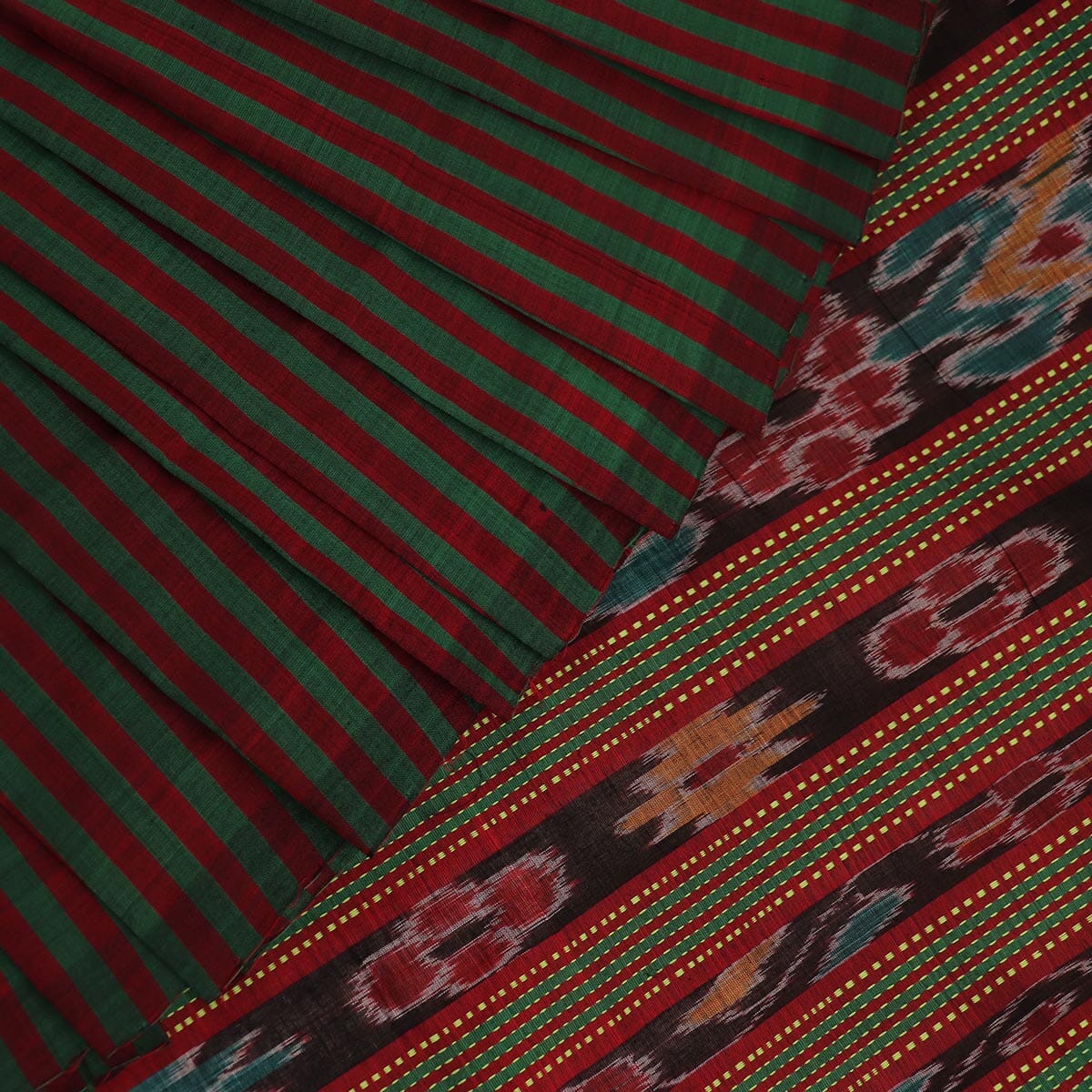 Handloom Sambalpuri Poly-Cotton Ikkat Saree Handloom Saree_Cotton Priyadarshini Handloom 