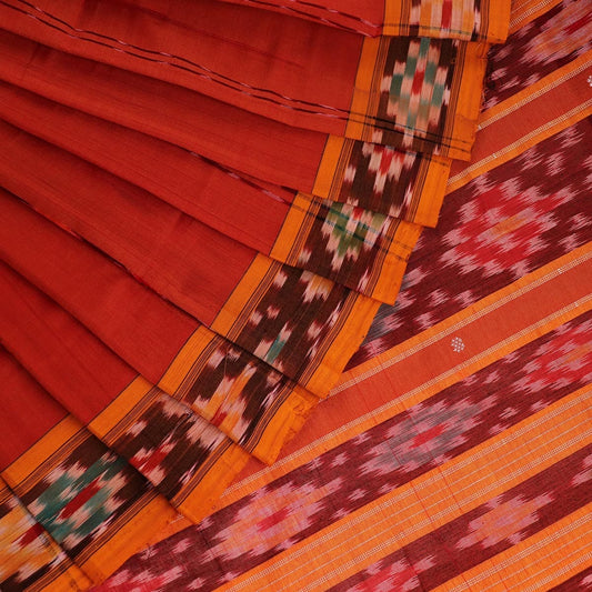 Handloom Sambalpuri Poly-Cotton Ikkat Saree Handloom Saree_Cotton Priyadarshini Handloom 