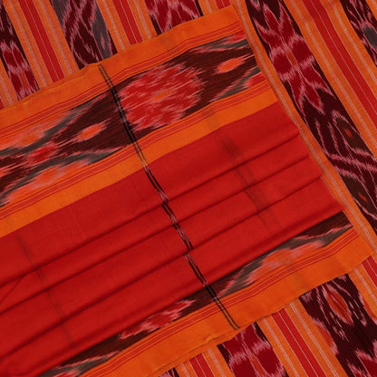 Handloom Sambalpuri Poly-Cotton Ikkat Saree Handloom Saree_Cotton Priyadarshini Handloom 