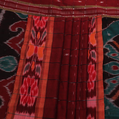 Handloom Sambalpuri Poly-Cotton Ikkat Saree Handloom Saree_Cotton Priyadarshini Handloom 