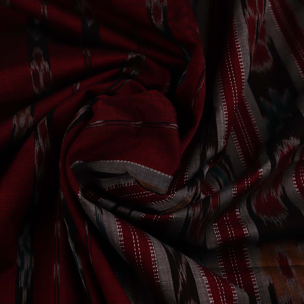 Handloom Sambalpuri Poly-Cotton Ikkat Saree Handloom Saree_Cotton Priyadarshini Handloom 
