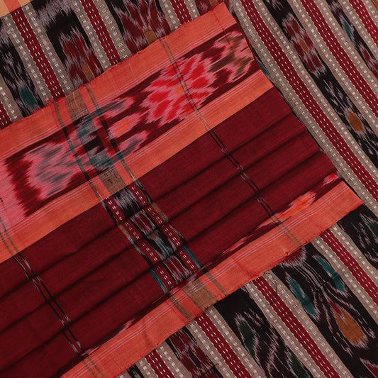 Handloom Sambalpuri Poly-Cotton Ikkat Saree Handloom Saree_Cotton Priyadarshini Handloom 