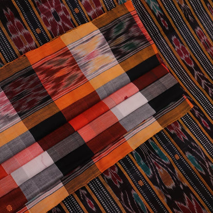 Handloom Sambalpuri Poly-Cotton Ikkat Saree Handloom Saree_Cotton Priyadarshini Handloom 