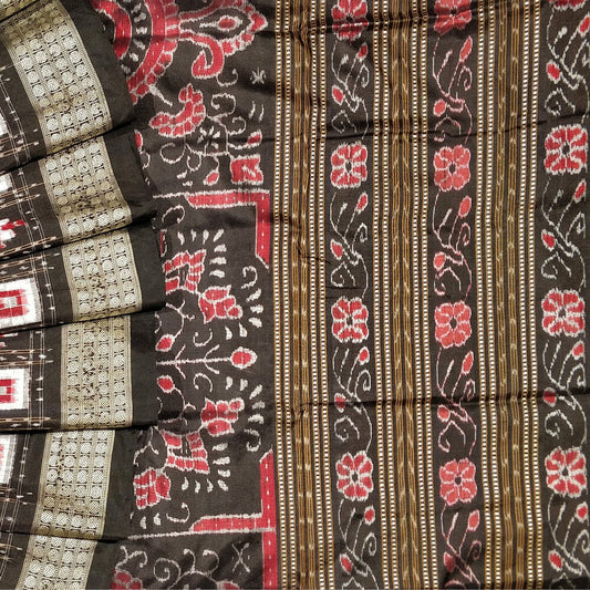 Handloom Sambalpuri Silk Ikkat Saree Handloom Saree_Sambalpuri Silk Priyadarshini Handloom 