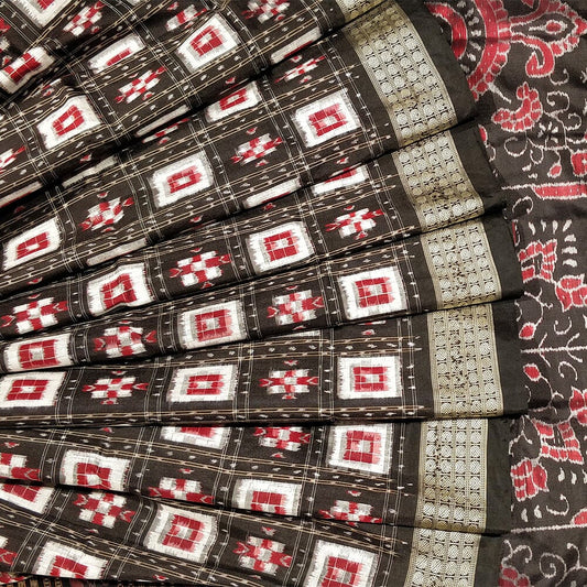 Handloom Sambalpuri Silk Ikkat Saree Handloom Saree_Sambalpuri Silk Priyadarshini Handloom 