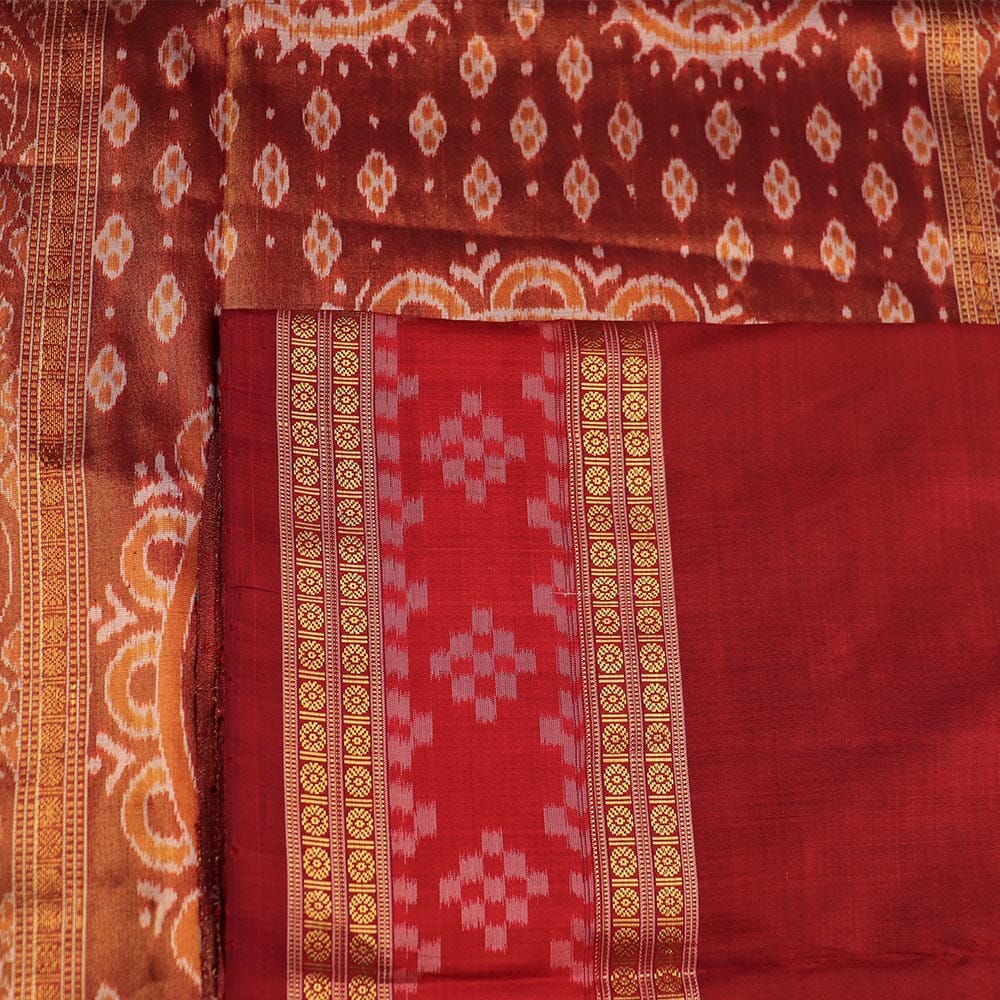 Handloom Sambalpuri Tissue Silk Saree Handloom Saree_Tissue Silk Priyadarshini Handloom 