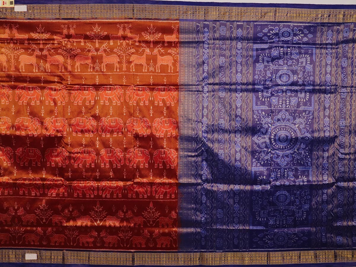 Handloom Sambalpuri Tissue Silk Saree Handloom Saree_Tissue Silk Priyadarshini Handloom 