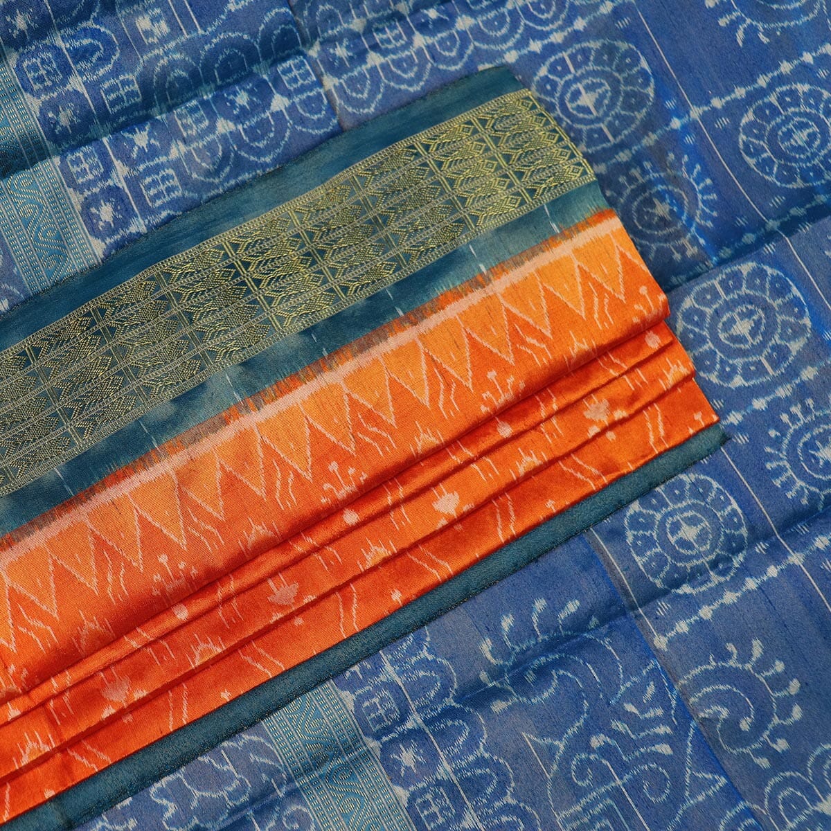Handloom Sambalpuri Tissue Silk Saree Handloom Saree_Tissue Silk Priyadarshini Handloom 