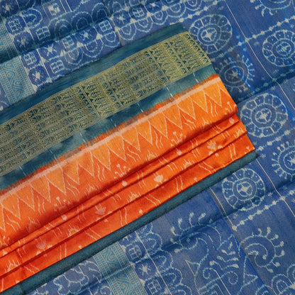 Handloom Sambalpuri Tissue Silk Saree Handloom Saree_Tissue Silk Priyadarshini Handloom 