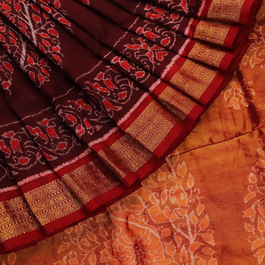 Handloom Sambalpuri Tissue Silk Saree