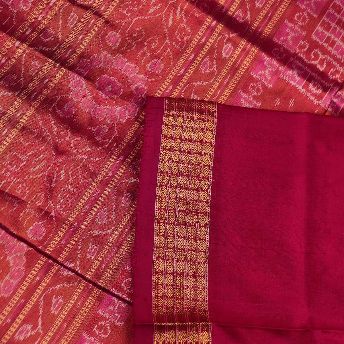 Handloom Sambalpuri Tissue Silk Saree Handloom Saree_Tissue Silk Priyadarshini Handloom 