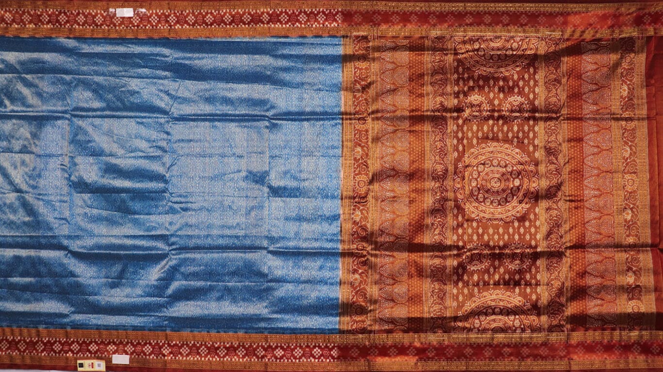 Handloom Sambalpuri Tissue Silk Saree Handloom Saree_Tissue Silk Priyadarshini Handloom 