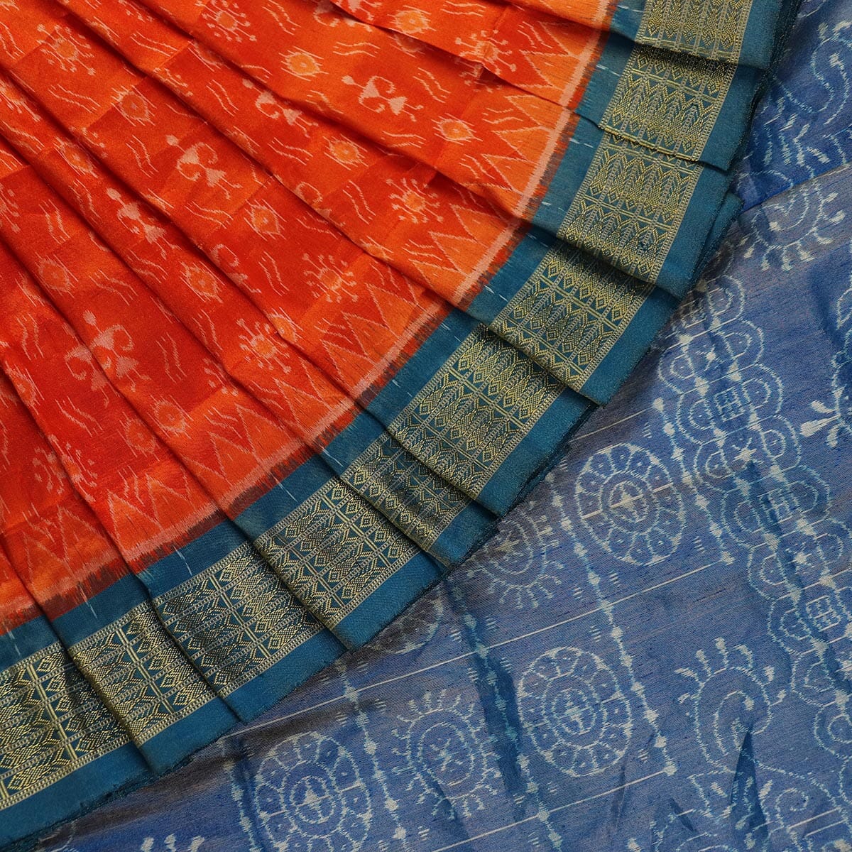Handloom Sambalpuri Tissue Silk Saree Handloom Saree_Tissue Silk Priyadarshini Handloom 
