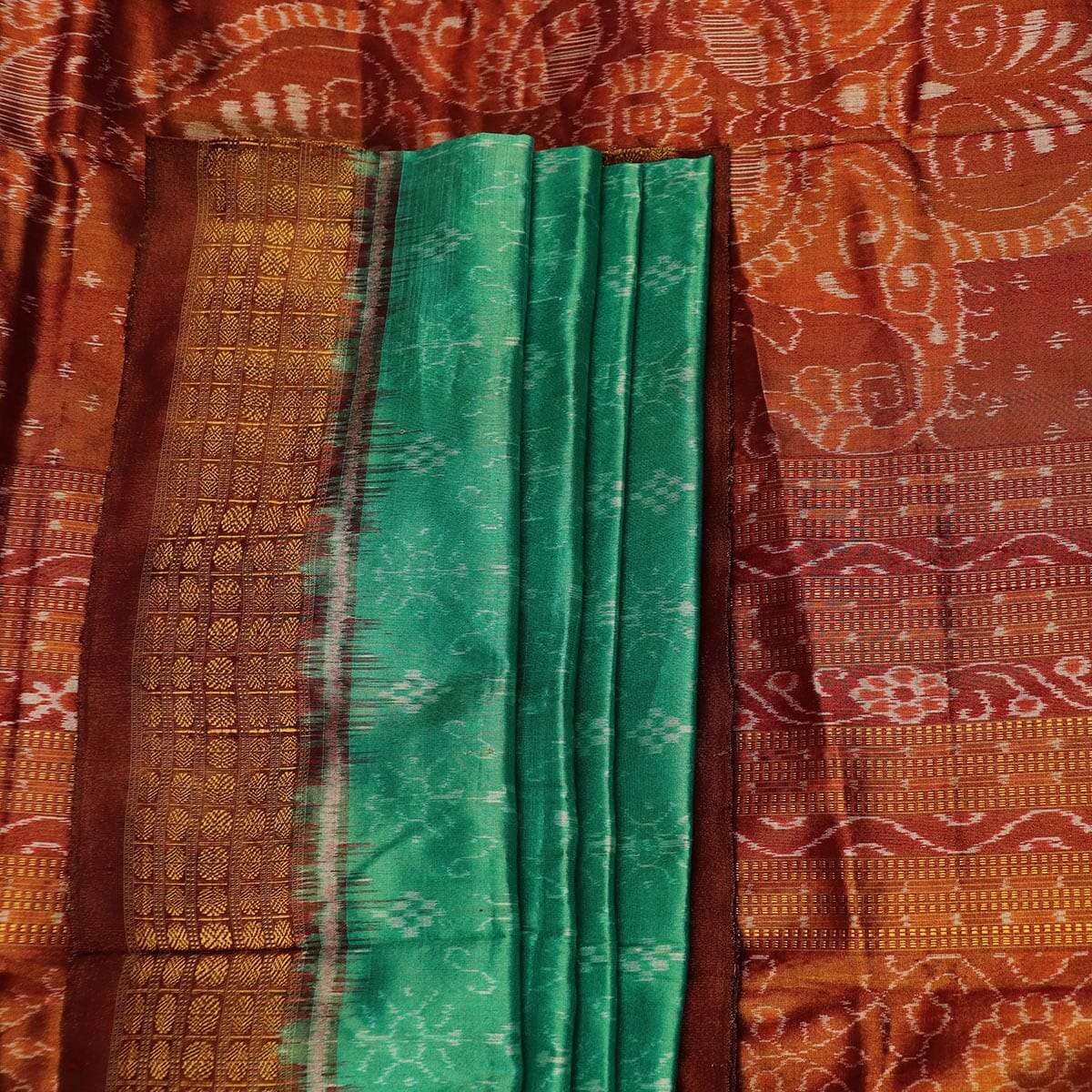 Handloom Sambalpuri Tissue Silk Saree Handloom Saree_Tissue Silk Priyadarshini Handloom 